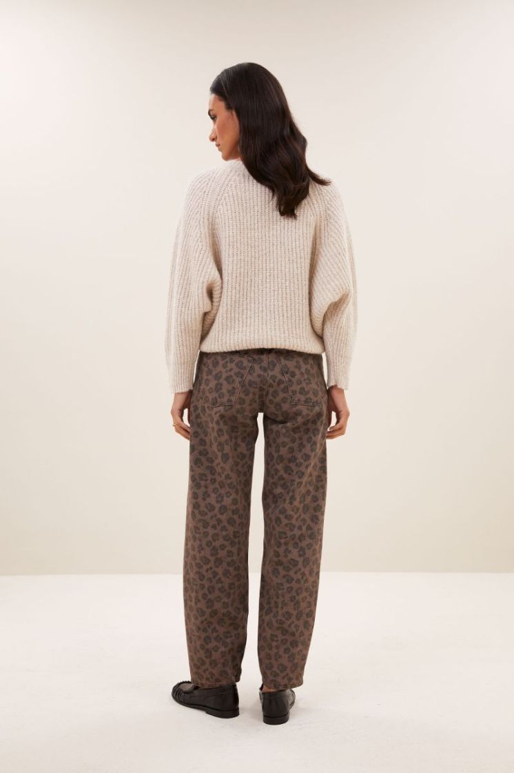 LEW CHEETAH CHOCOLATE BROWN