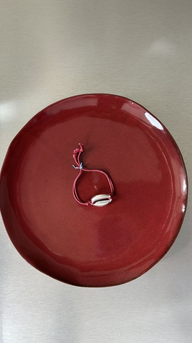 ELBA SILVER BURGUNDY SILVER