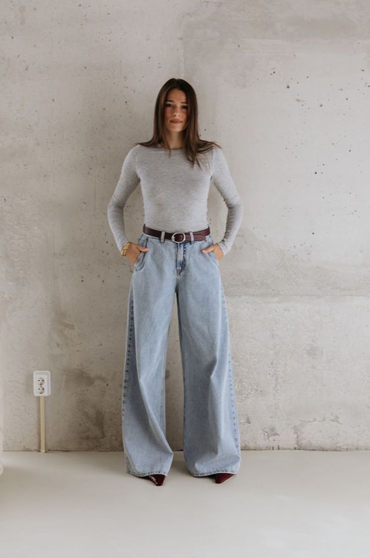 STEVIE DENIM PANTS MEDIUM BLUE DEN