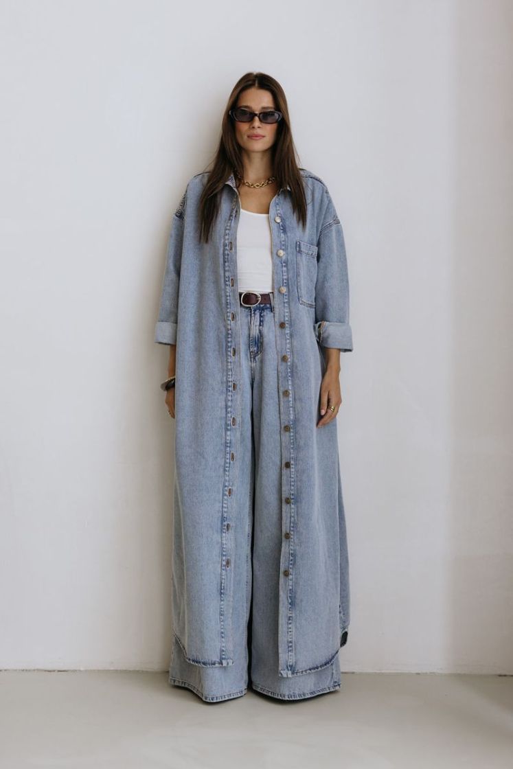 STEVIE DENIM PANTS MEDIUM BLUE DEN