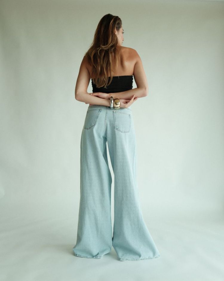 STEVIE DENIM PANTS LIGHT BLUE DENI