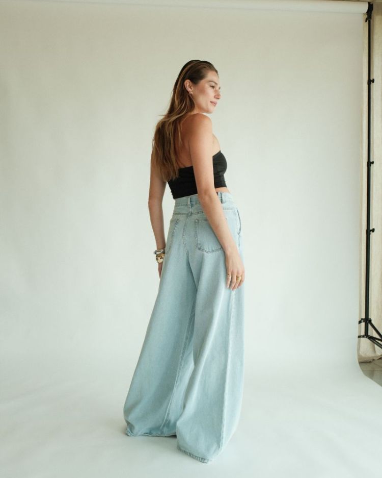STEVIE DENIM PANTS LIGHT BLUE DENI