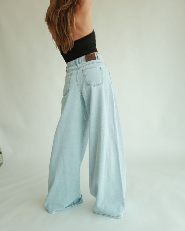 STEVIE DENIM PANTS LIGHT BLUE DENI
