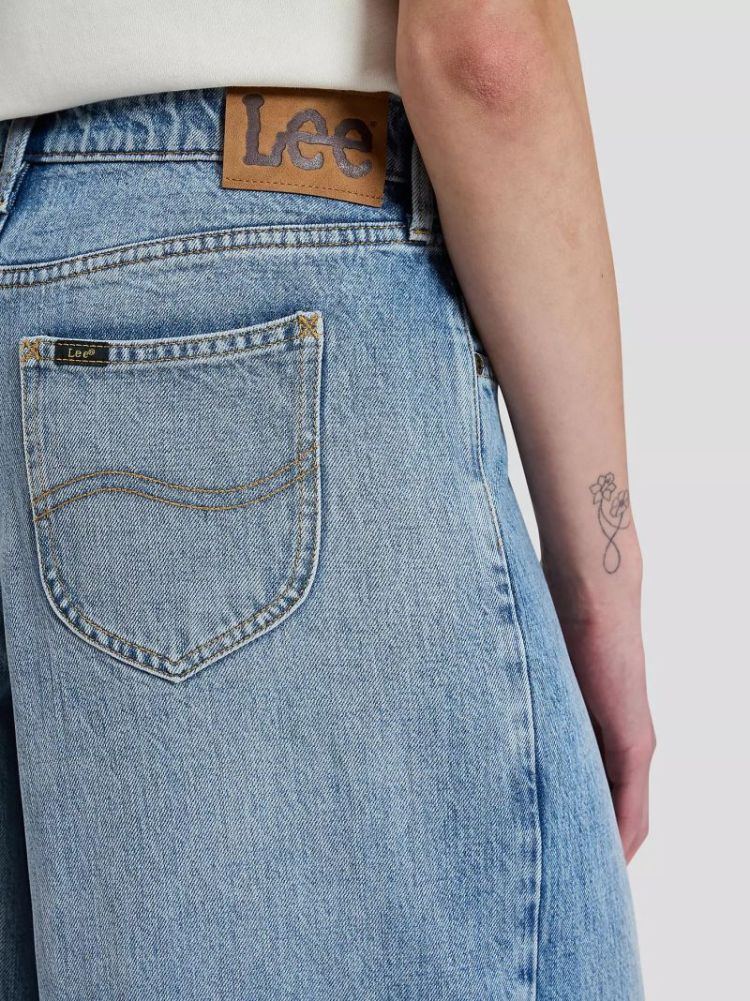 PLEATED JEAN  PREPPY BLUE