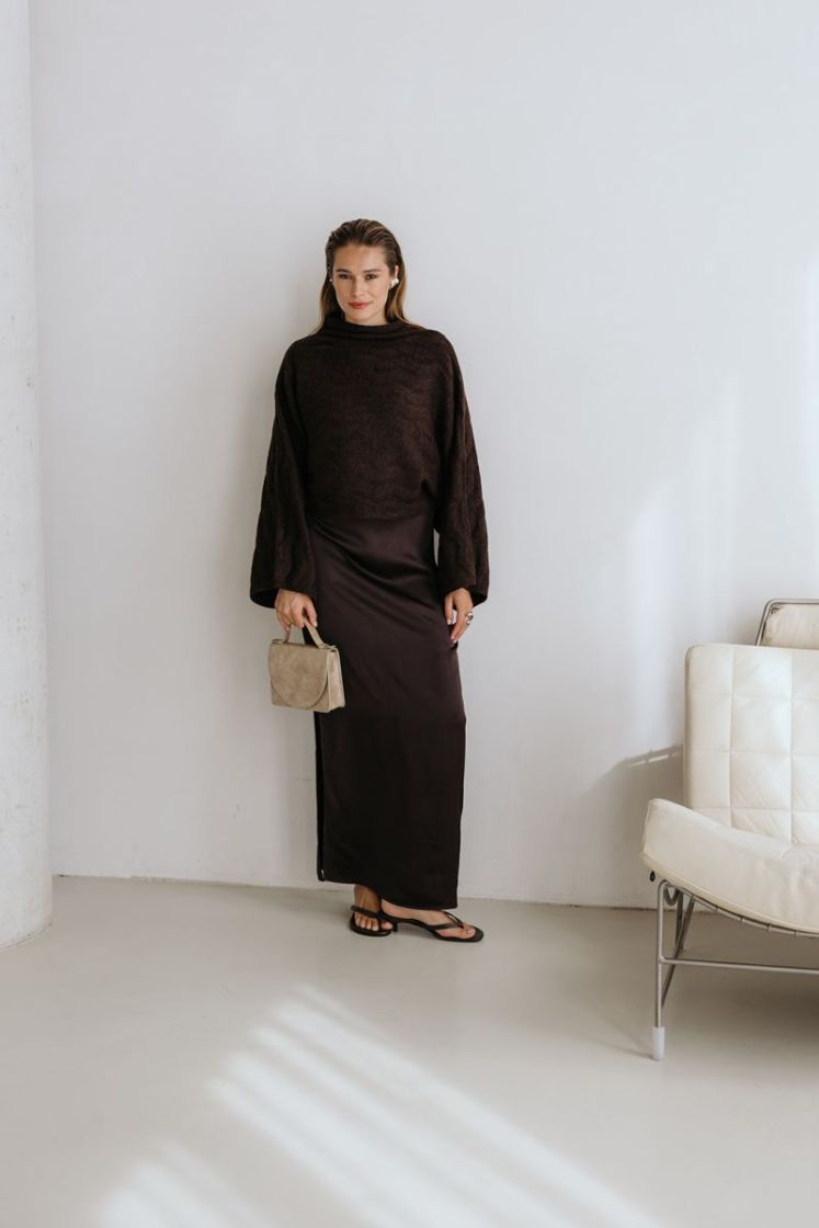 MICRO BRIEFCASE NOISETTE SNAKE