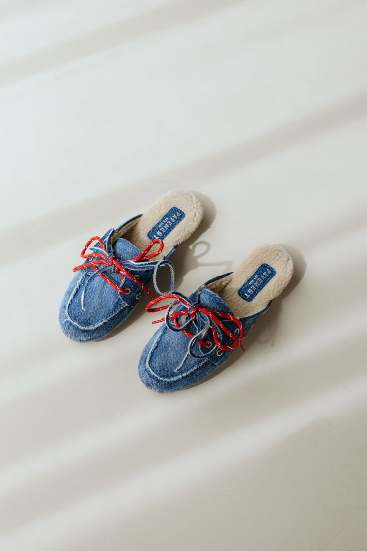 PAYASMA LACE FUR DENIM LACE