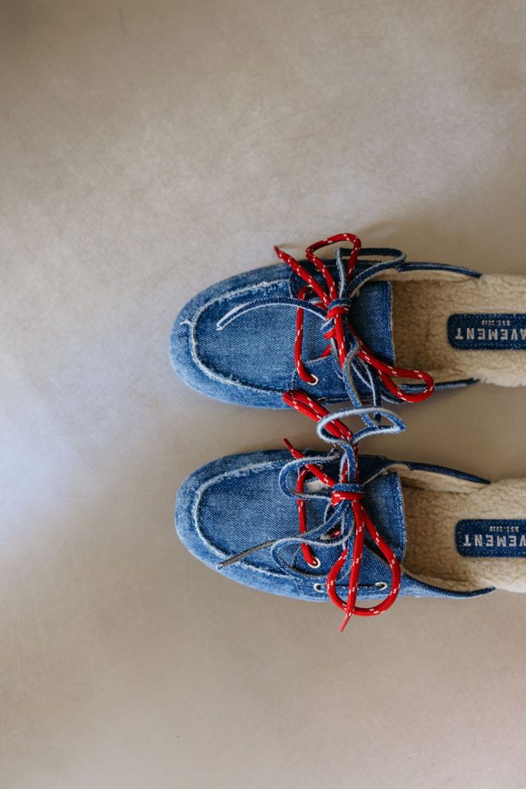PAYASMA LACE FUR DENIM LACE