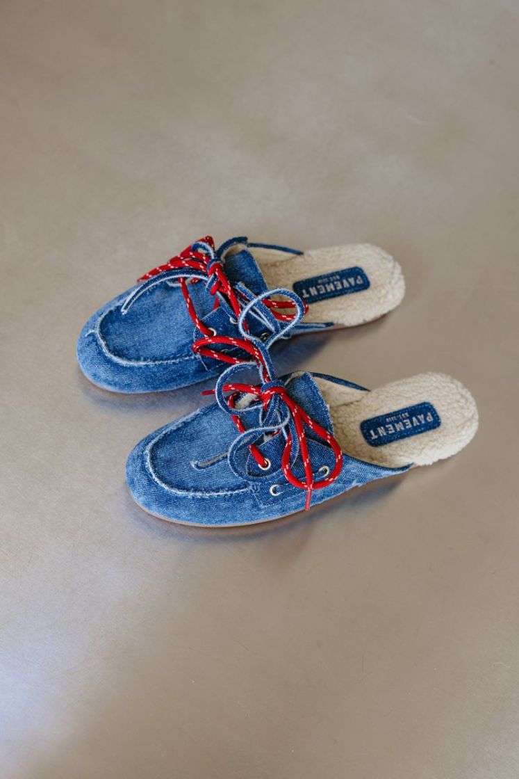 PAYASMA LACE FUR DENIM LACE