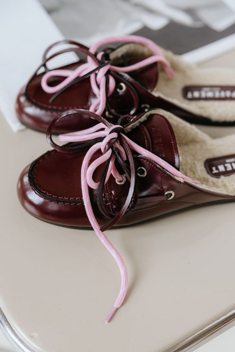 PAYASMA LACE FUR BORDEAUX POLIDO