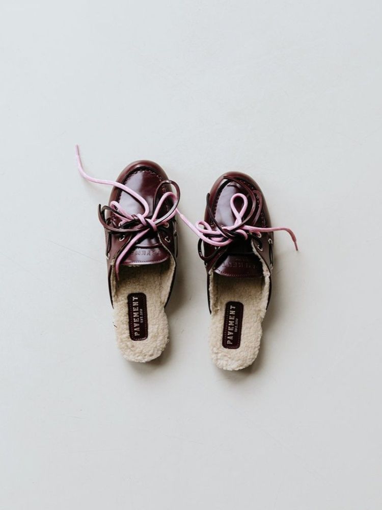 PAYASMA LACE FUR BORDEAUX POLIDO