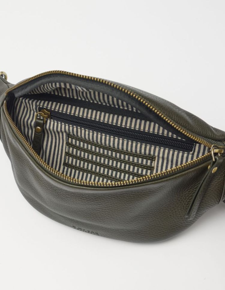 NIKO BUM BAG MOSS SOFT GRAIN