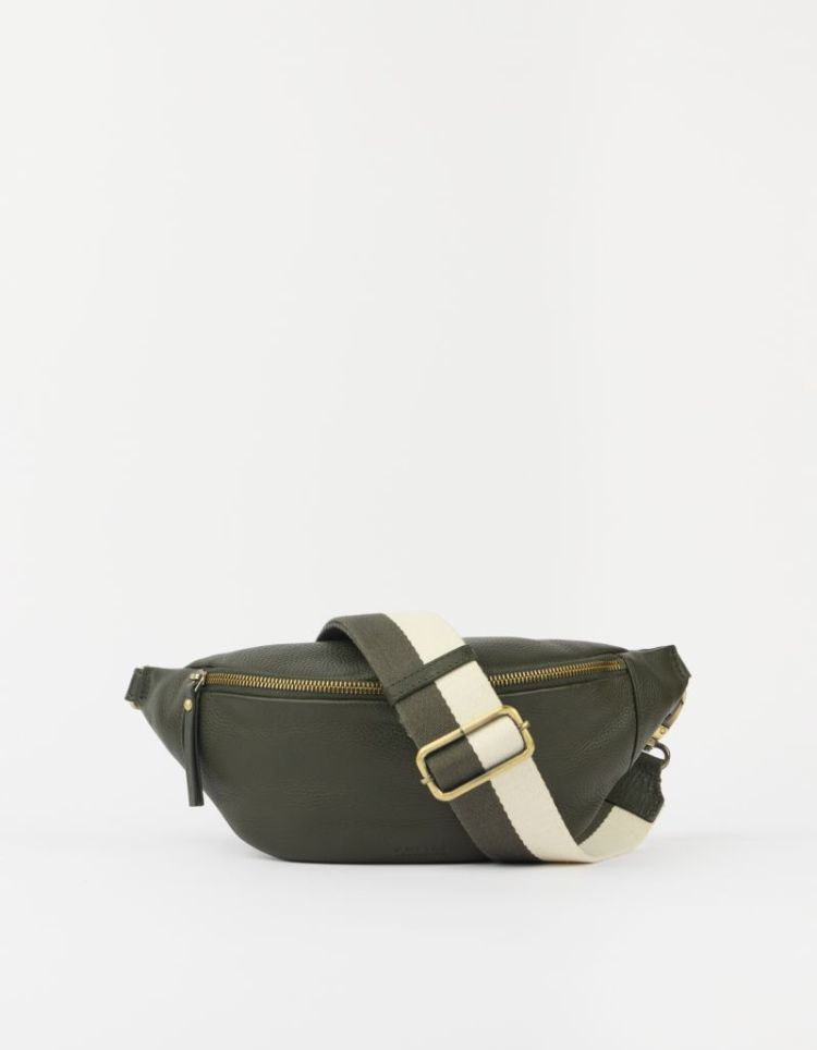 NIKO BUM BAG MOSS SOFT GRAIN