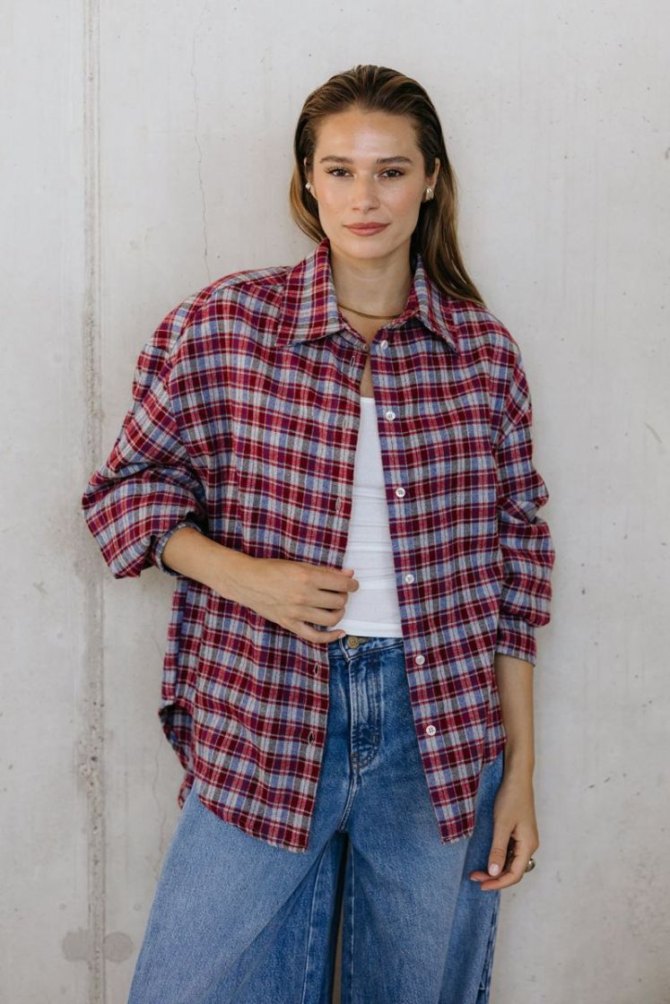 BOWIE RED CHECK